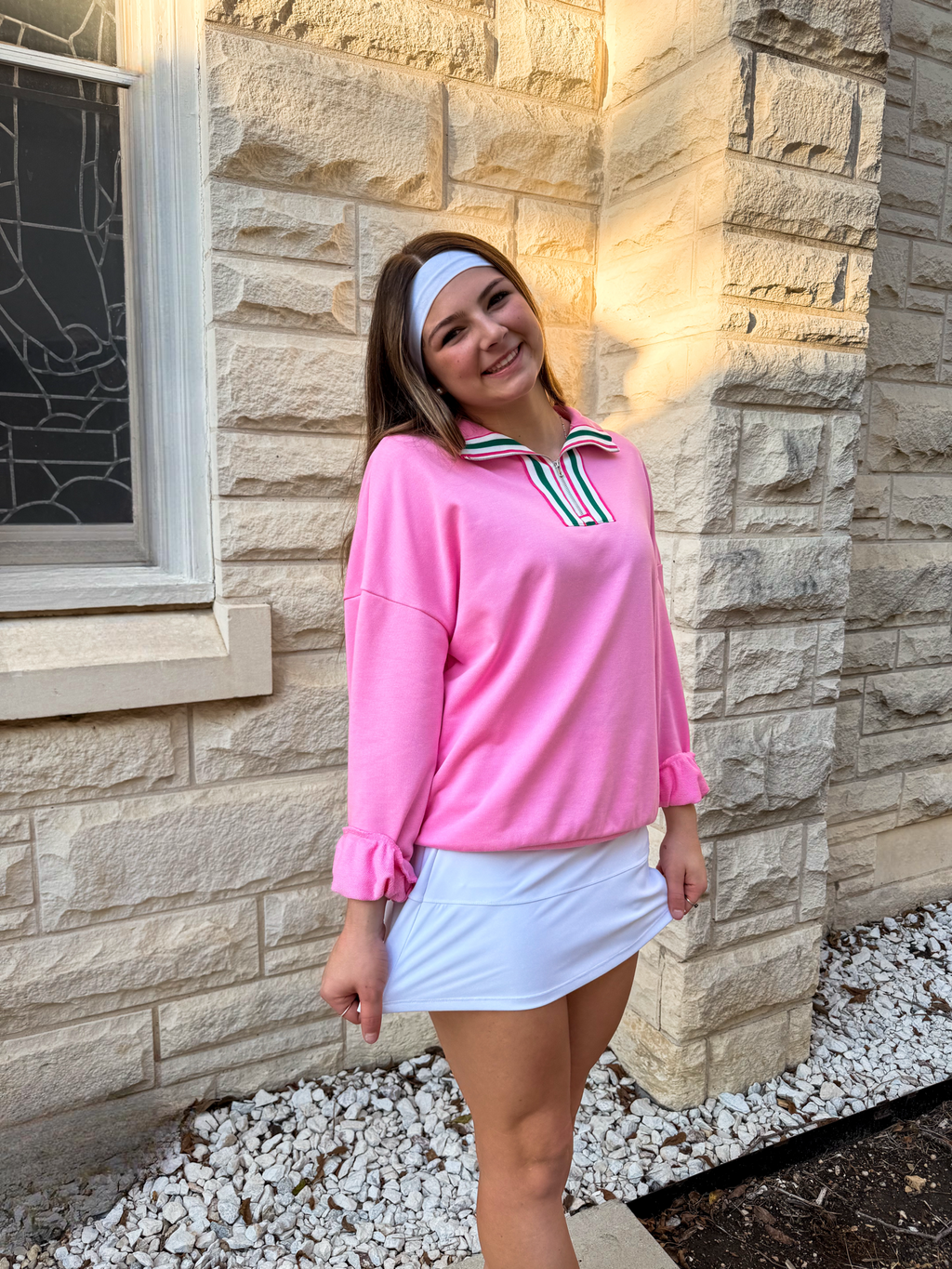 The Serena Quarter Zip