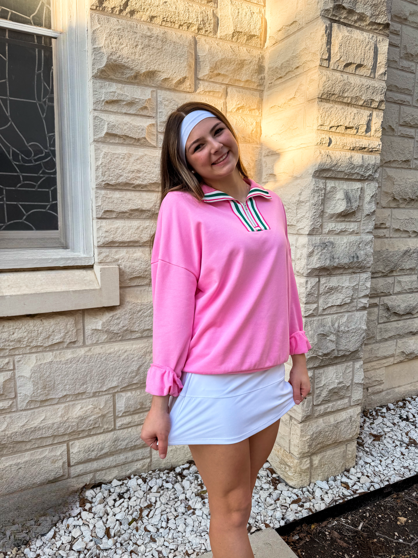 The Serena Quarter Zip