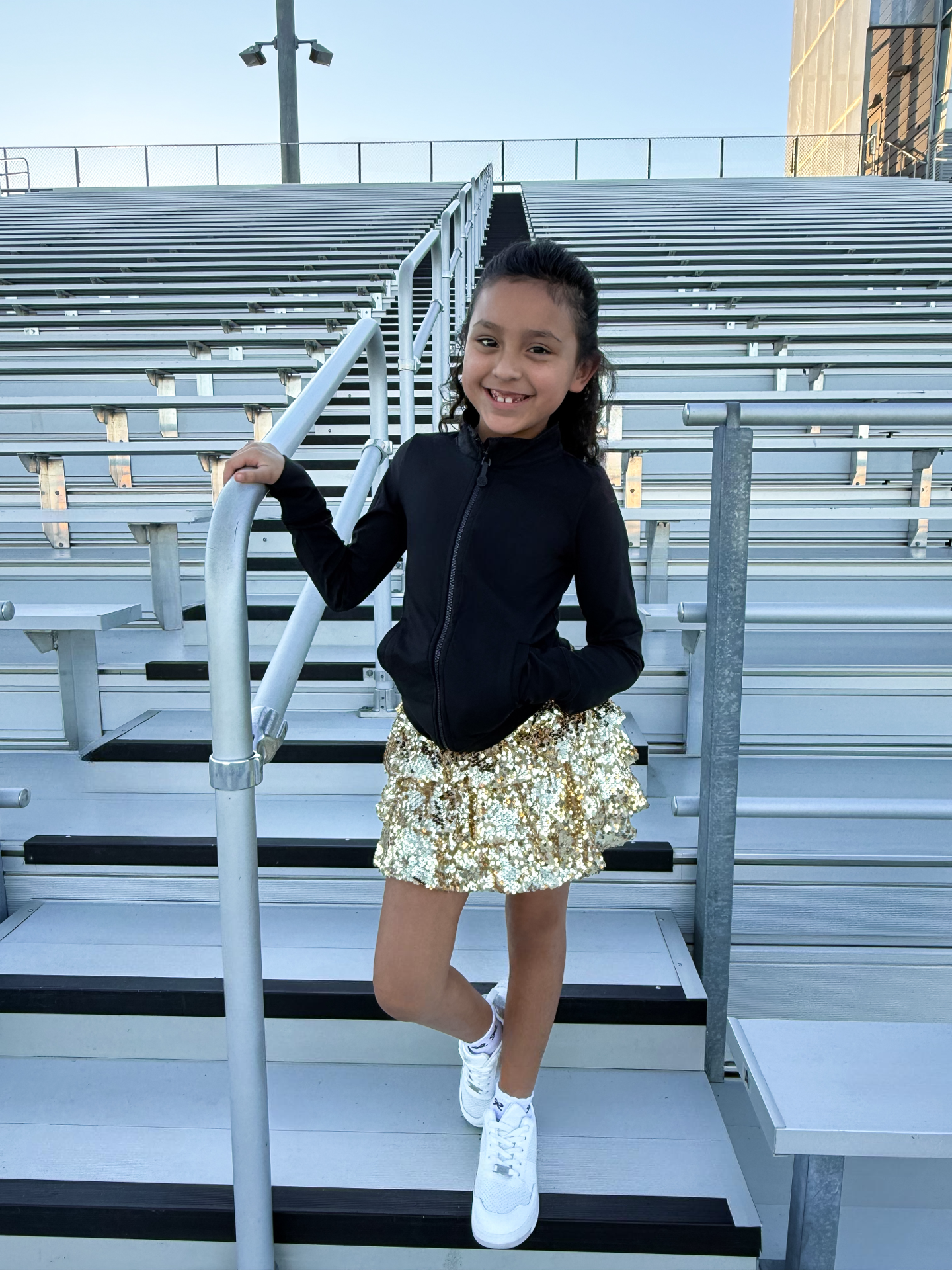 The Playtime Black Zip Up