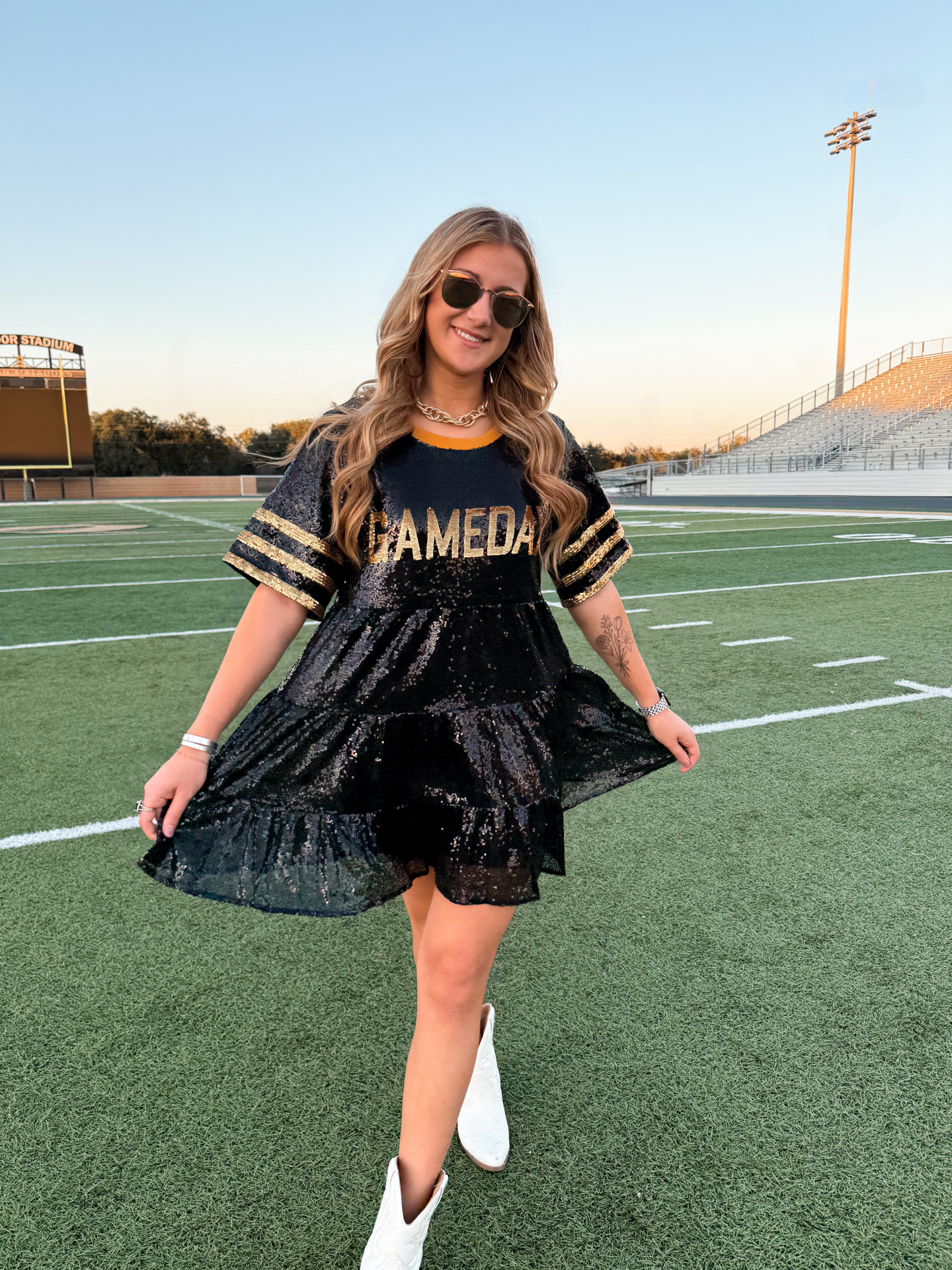 The Gamestopper Black Dress